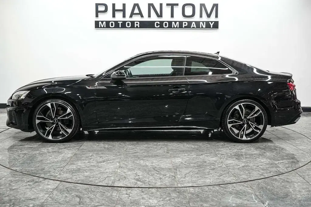 Used Audi A5 Black Edition 150 HP (110 kW) 2022 Black Coupe