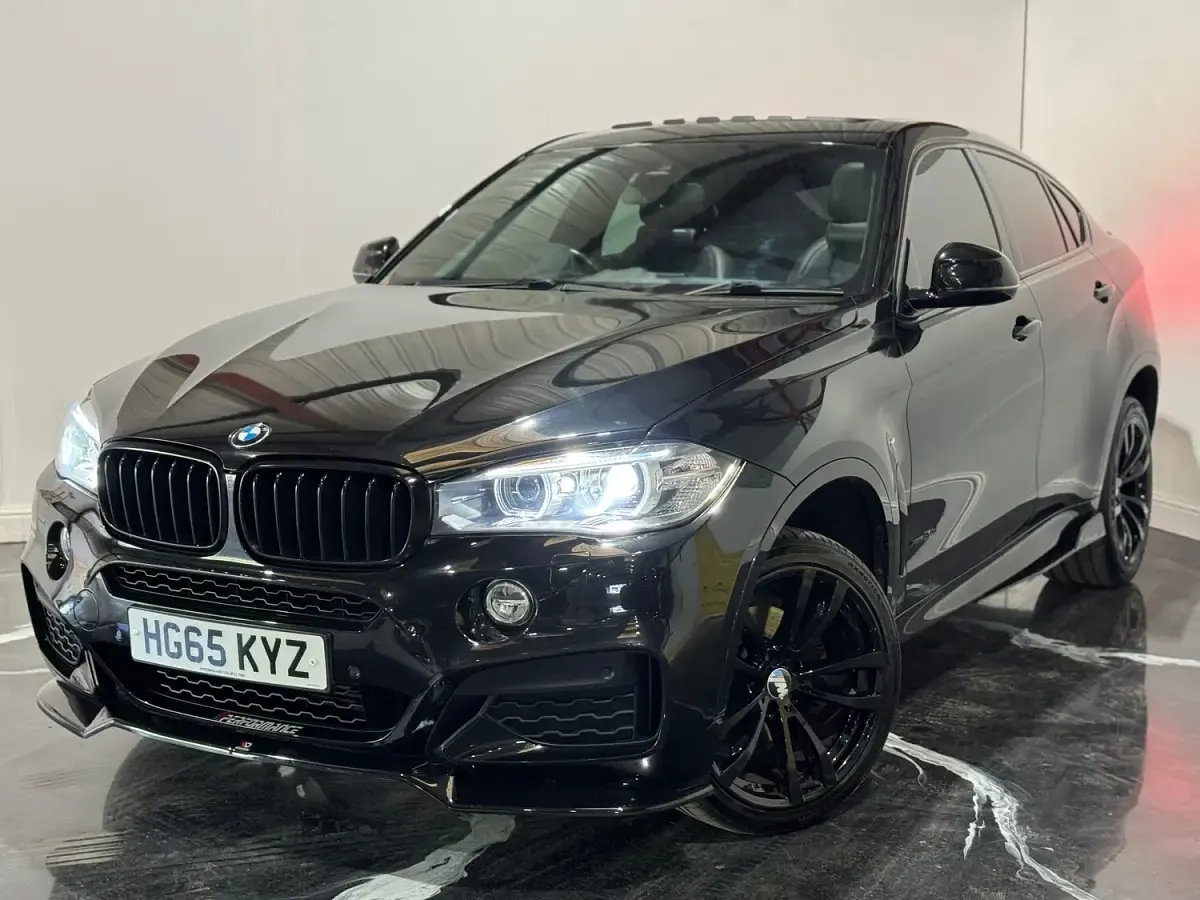 Used BMW X6 M Sport 258 HP (189 kW) 2015 Black SUV