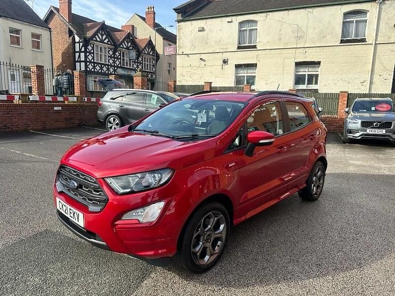 Used Ford Ecosport ST-Line 125 HP (91 kW) 2021 Red SUV
