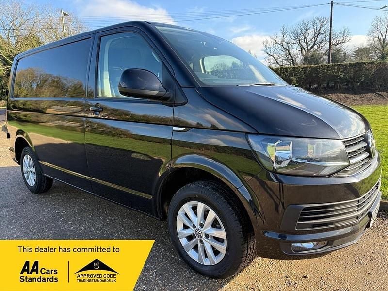 Black Used 2020 VW T6.1 Highline Van | £20,990 (Super price) - Image 1/2