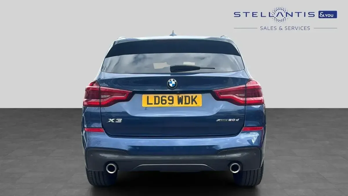 Used BMW X3 M Sport 187 HP (137 kW) 2019 Blue SUV