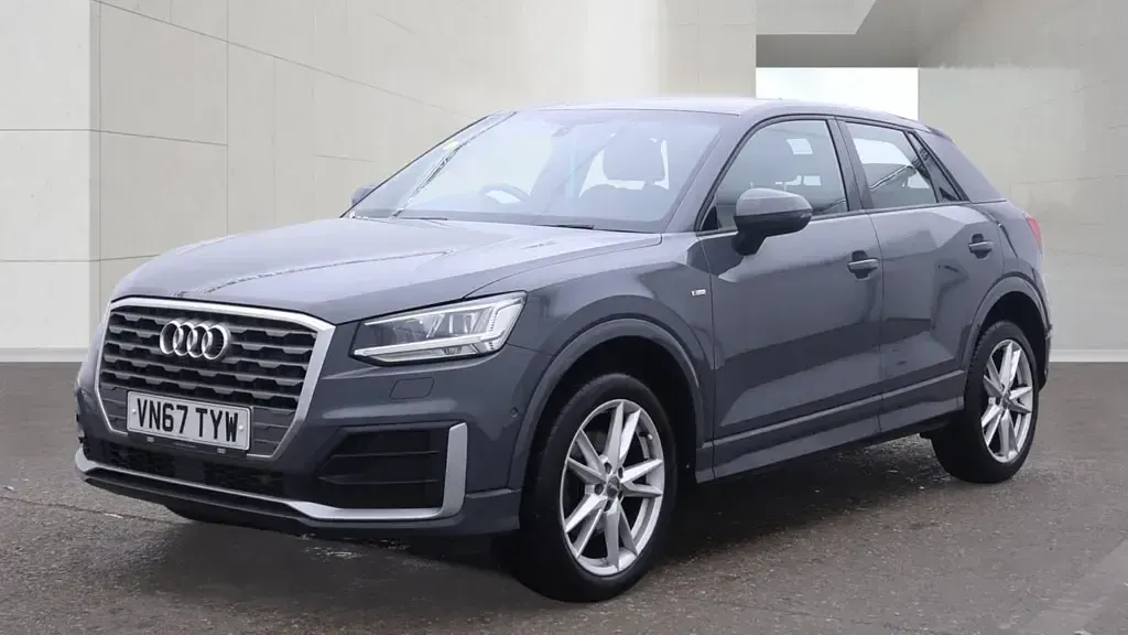 Used Audi Q2 S-Line 116 HP (85 kW) 2018 Grey SUV