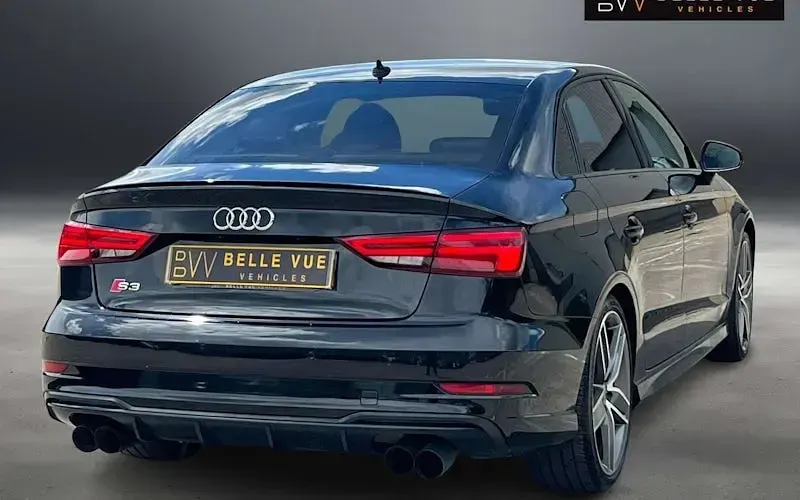 Used Audi S3 Black Edition 310 HP (228 kW) 2017 Black Sedan