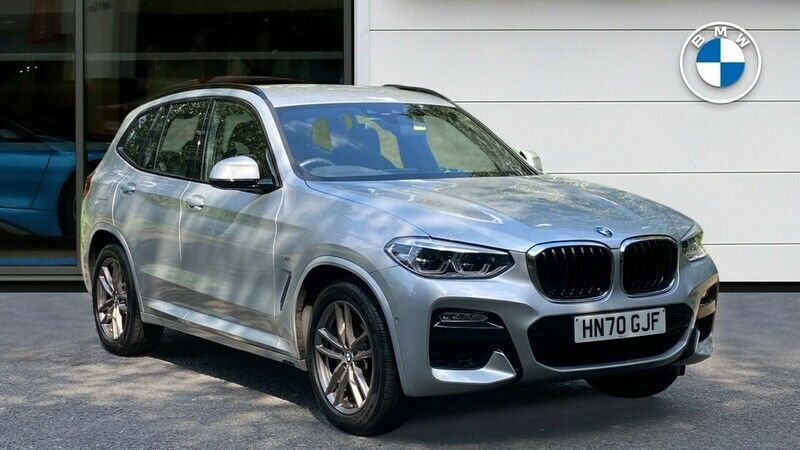 Silver Used 2020 BMW X3 M Sport SUV | £28,306 - Image 1/4