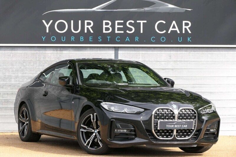 Black Used 2021 BMW 420 M Sport Coupe | £23,877 (Fair price) - Image 1/2