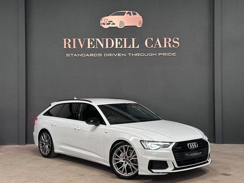 Used Audi A6 Black Edition 204 HP (150 kW) 2023 White Estate