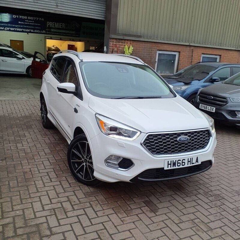 White Used 2016 Ford Kuga Vignale SUV | £9,995 (Super price) - Image 1/4