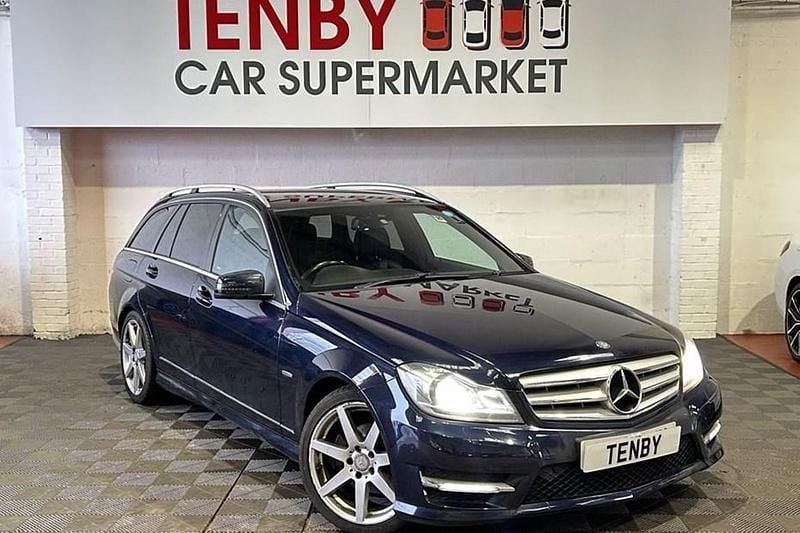 Used Mercedes C250 Sport Edition 2011 Blue Estate