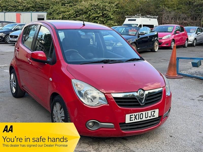 Red Used 2010 Vauxhall Agila Club Hatchback | £1,989 (Fair price) - Image 1/3