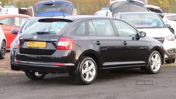 Used Skoda Rapid Elegance 90 HP (66 kW) 2014 Black Hatchback