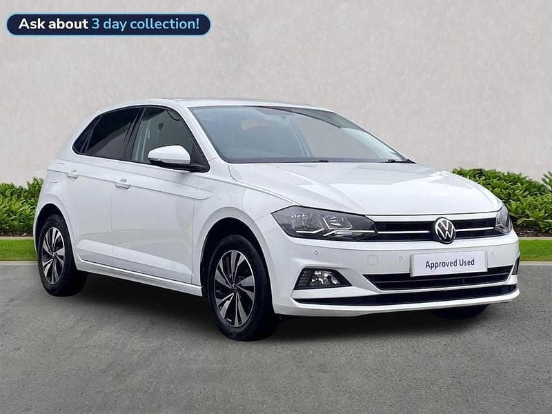 White Used 2021 VW Polo Match Hatchback | £13,258 (Fair price) - Image 1/4