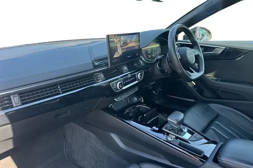Used Audi A5 Comfort 190 HP (139 kW) 2021 District green Coupe