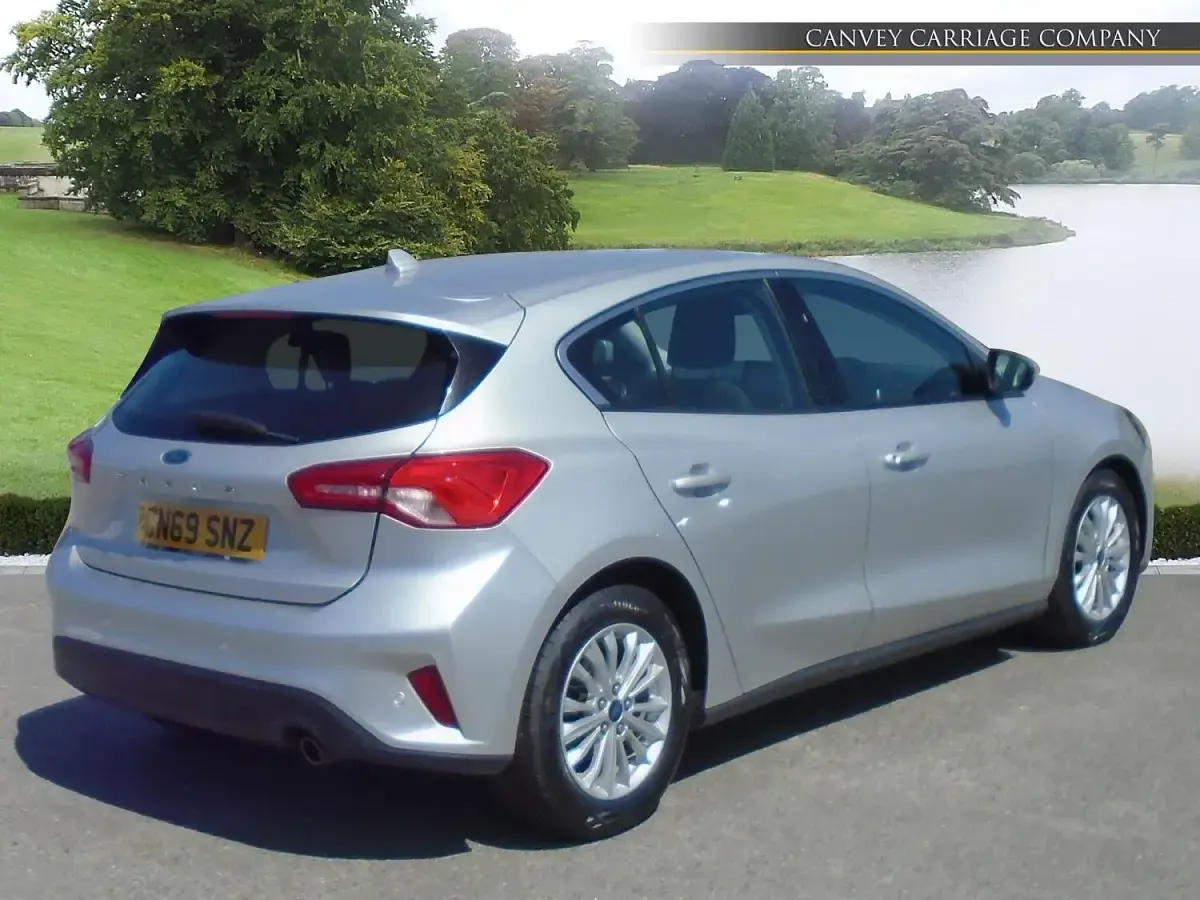 Used Ford Focus Titanium 125 HP (91 kW) 2019 Silver Hatchback