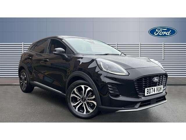 Black Used 2024 Ford Puma Titanium SUV | £19,532 - Image 1/4