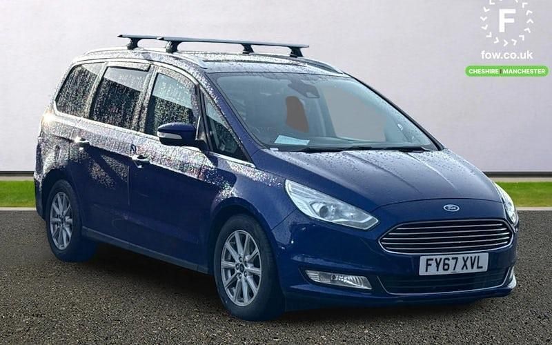 Blue Used 2017 Ford Galaxy Titanium X MPV | £15,399 (Fair price) - Image 1/3