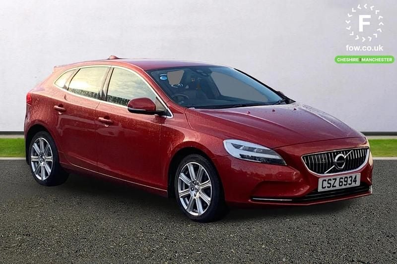 Red Used 2018 Volvo V40 Inscription Estate | £11,699 (Fair price) - Image 1/3