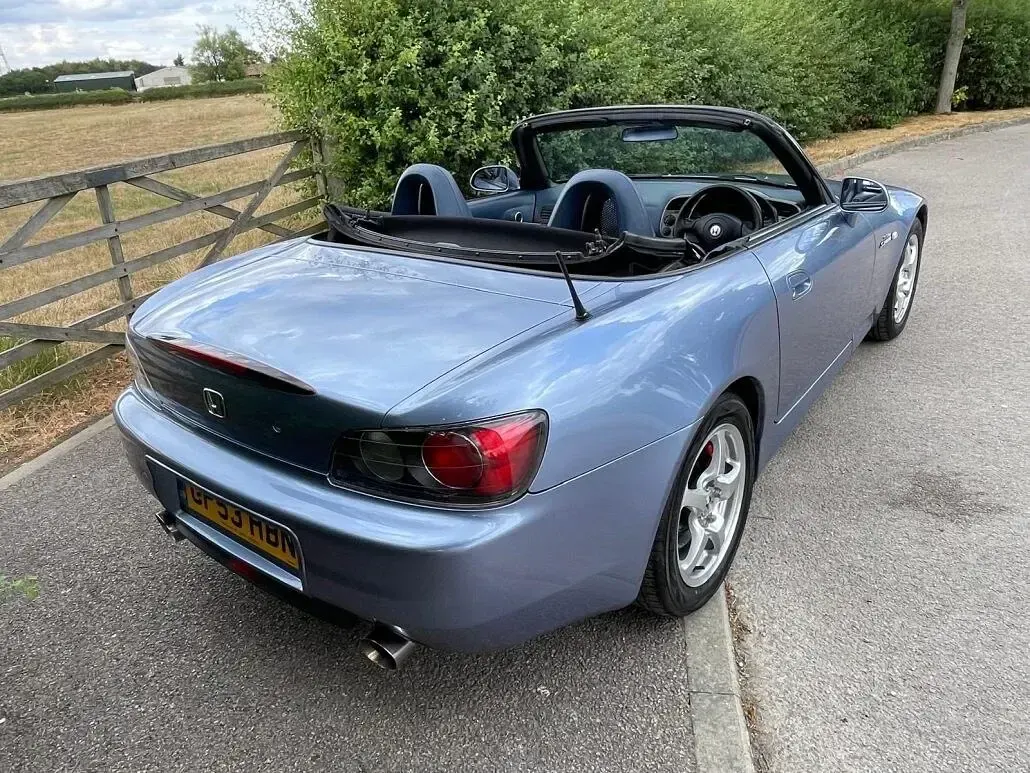 Used Honda S 2000 S 2003 Blue Cabriolet