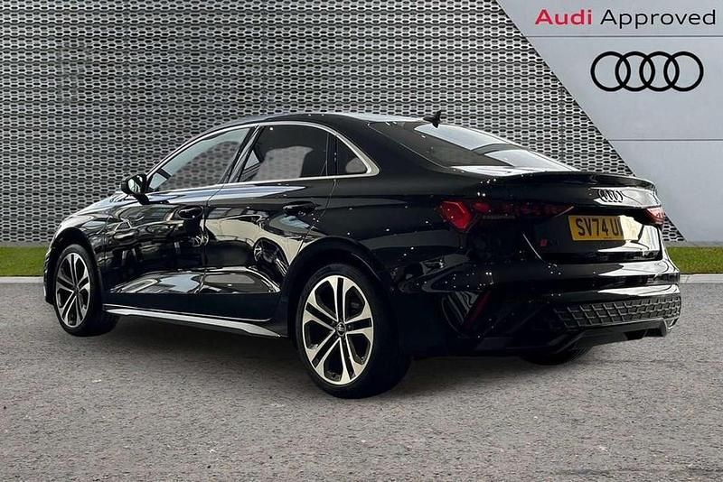 Used Audi A3 S-Line 147 HP (108 kW) 2024 Black Sedan