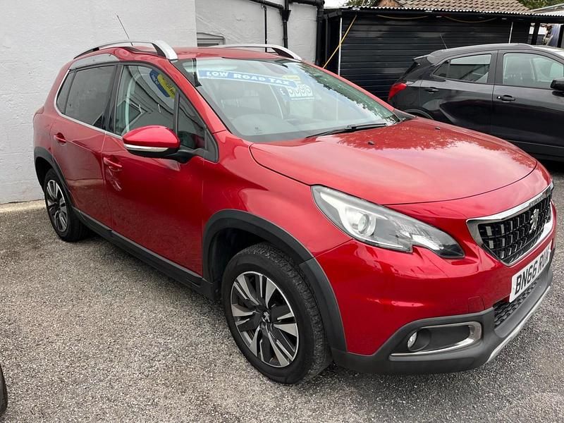 Red Used 2016 Peugeot 2008 Allure SUV | £5,695 (Fair price) - Image 1/4