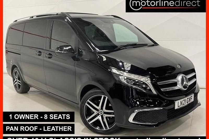 Used Mercedes V300 239 HP (175 kW) 2021 Black MPV