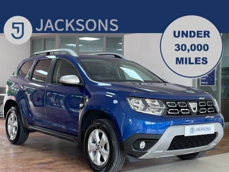 Blue Used 2021 Dacia Duster Comfort SUV | £11,480 (Good price) - Image 1/4