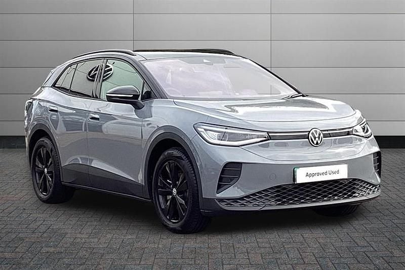 Moonstone grey with black roof New 2025 VW ID.4 Black Edition SUV | £33,950 (Good price) - Image 1/3