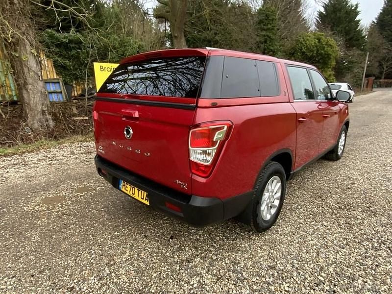 Used Ssangyong (KGM) Musso 181 HP (133 kW) 2020 Red Pickup