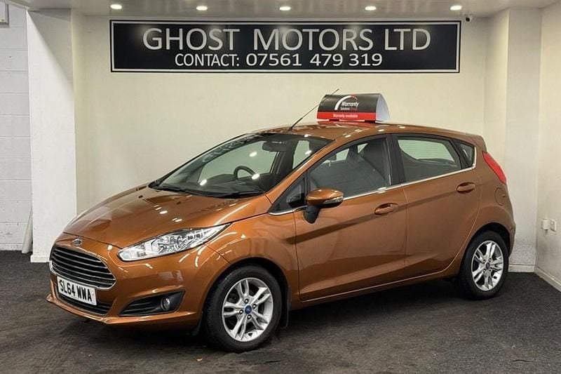 Orange Used 2014 Ford Fiesta Zetec Hatchback | £3,595 (Good price) - Image 1/1