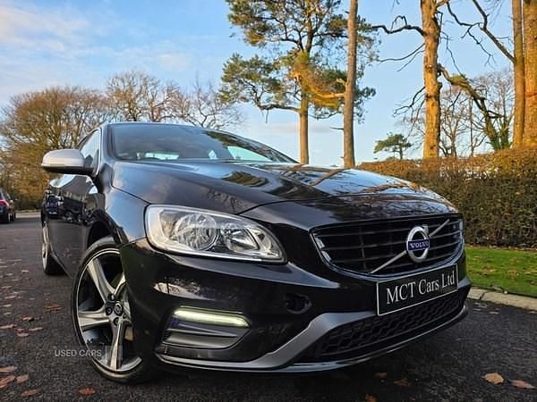 Black Used 2016 Volvo S60 R-Design Sedan | £6,950 (Fair price) - Image 1/4