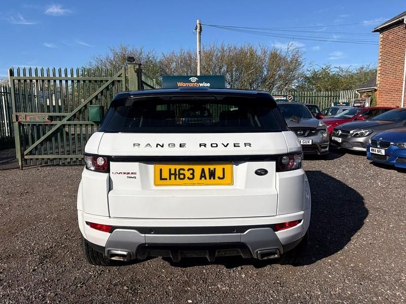 Used Land Rover Range Rover evoque Dynamic 240 HP (176 kW) 2013 White SUV