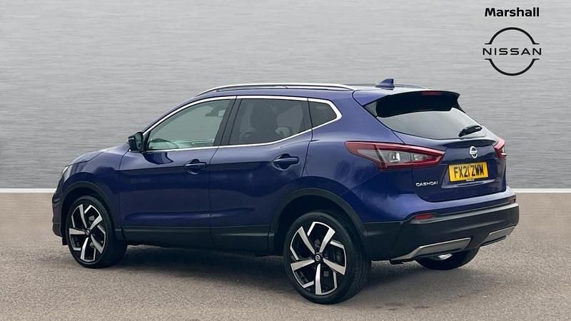 Used Nissan Qashqai N-Motion 157 HP (115 kW) 2021 Blue SUV