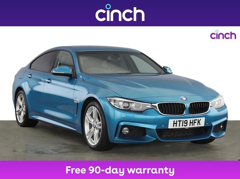 Blue Used 2019 BMW 420 M Sport Coupe | £16,349 (Fair price) - Image 1/3