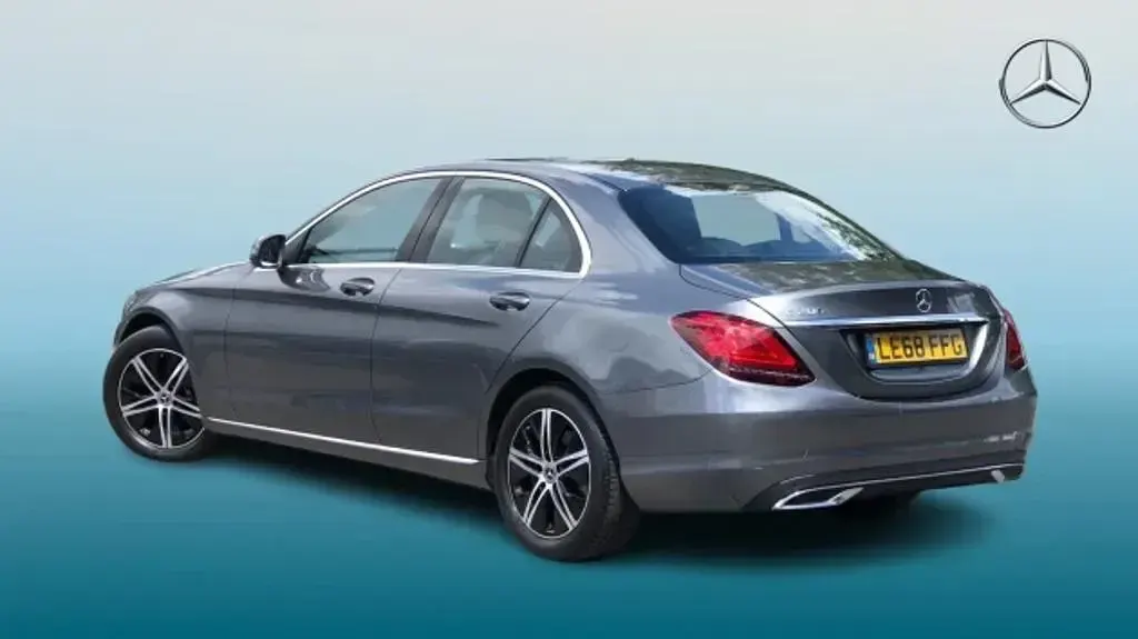 Used Mercedes C300 AMG Line Premium Plus 2025 Red Estate