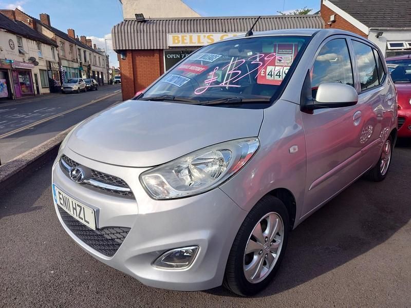 Silver Used 2011 Hyundai i10 Active Hatchback | £3,995 (A bit pricey) - Image 1/1