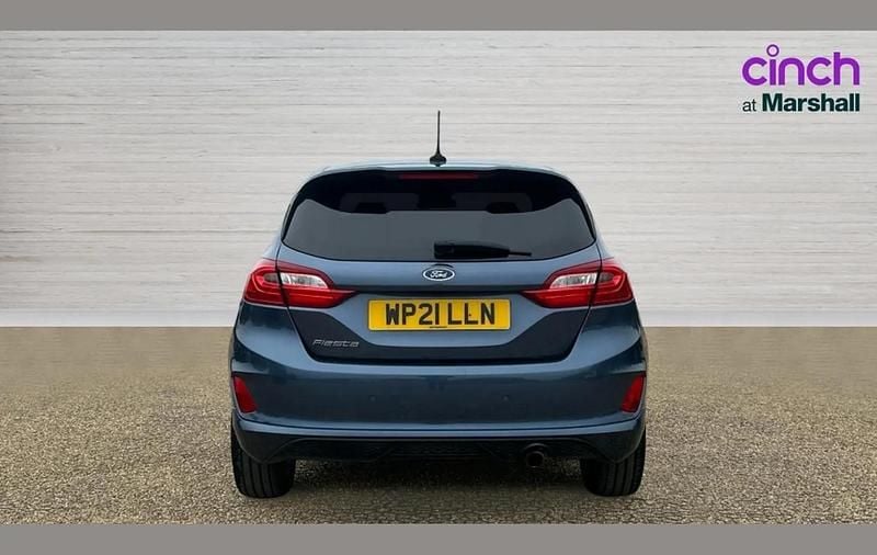 Used Ford Fiesta ST-Line 95 HP (69 kW) 2021 Blue Hatchback
