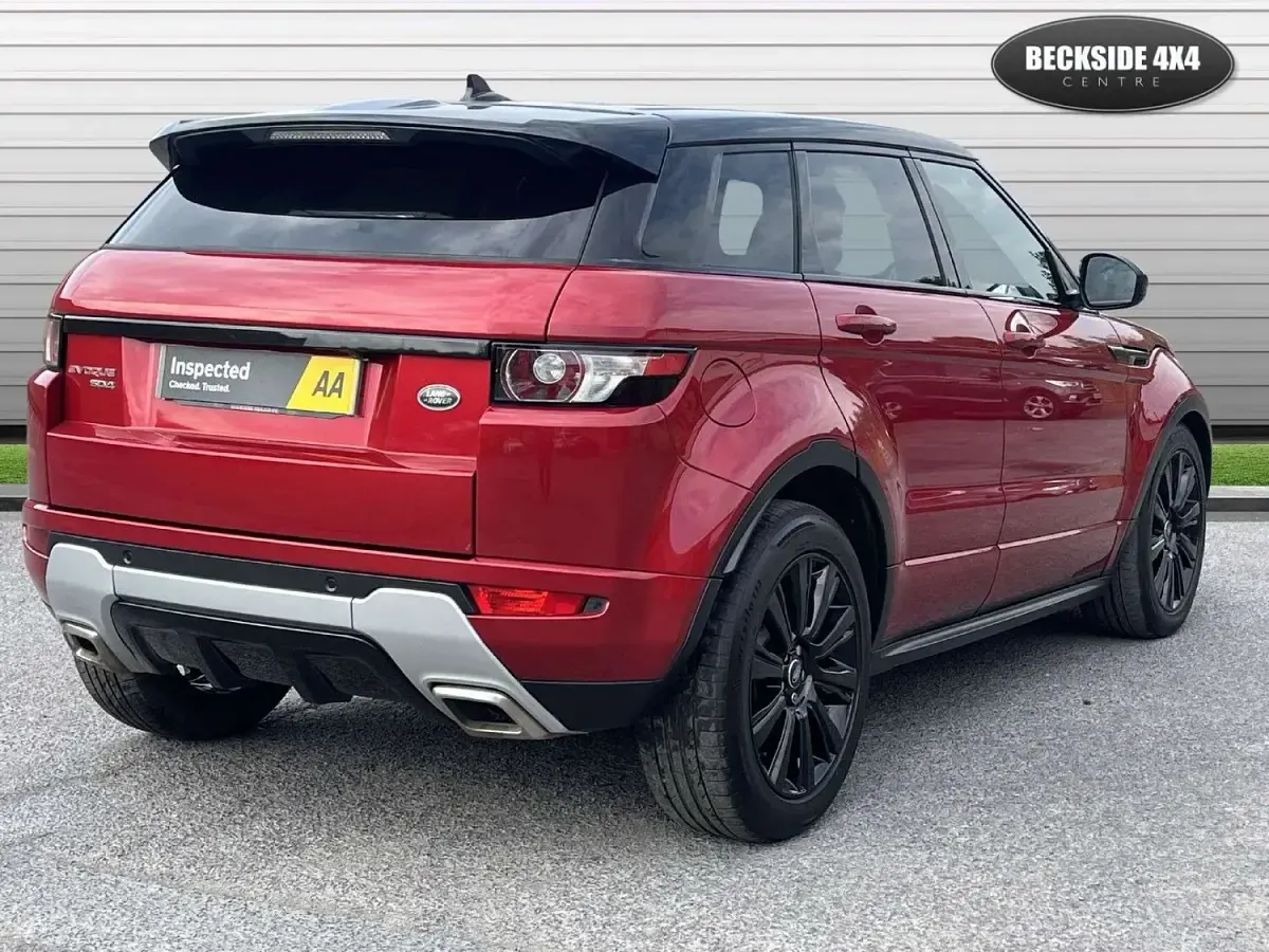 Used Land Rover Range Rover evoque Dynamic 2014 Red SUV