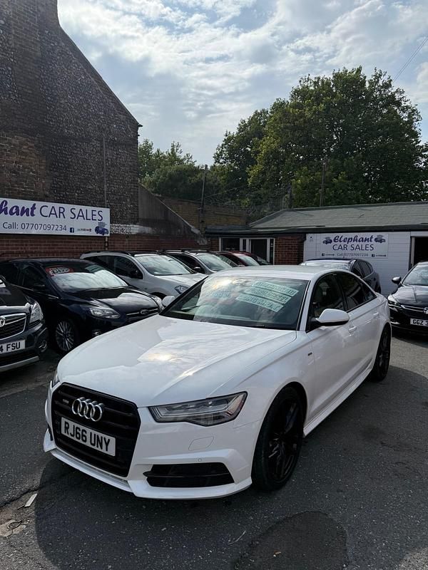 White Used 2016 Audi A6 Black Edition Sedan | £8,995 (Fair price) - Image 1/4