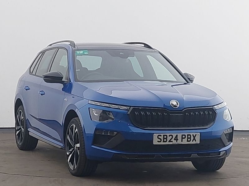 Blue Used 2024 Skoda Kamiq Monte Carlo SUV | £21,698 (A bit pricey) - Image 1/4