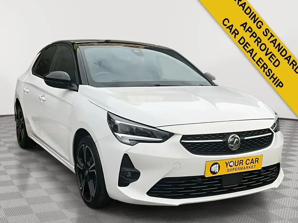 Used Vauxhall Corsa SRi 101 HP (74 kW) 2021 White Hatchback