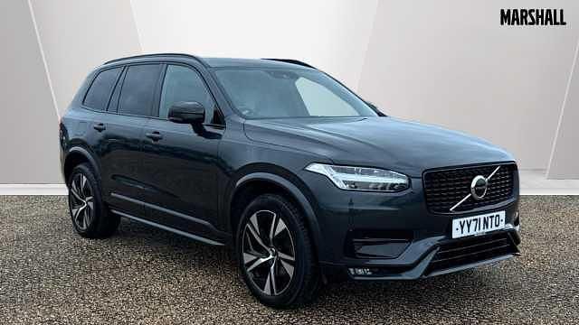 Grey Used 2021 Volvo XC90 R-Design SUV | £36,218 (Fair price) - Image 1/3