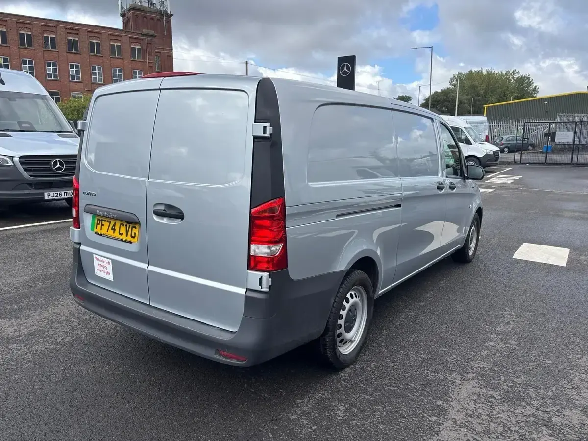 Used Mercedes e-Vito Progressive 66 kW (90 HP) 2025 Silver Van