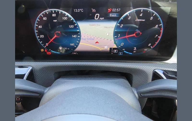 Used Mercedes CLA180 AMG Line Premium Plus 134 HP (98 kW) 2021 Black Sedan