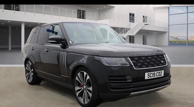 Black Used 2019 Land Rover Range Rover SVAutobiography Dynamic Black SUV | £41,995 (Fair price) - Image 1/4