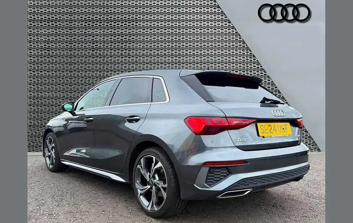 Used Audi A3 S-Line 108 HP (79 kW) 2024 Grey Hatchback