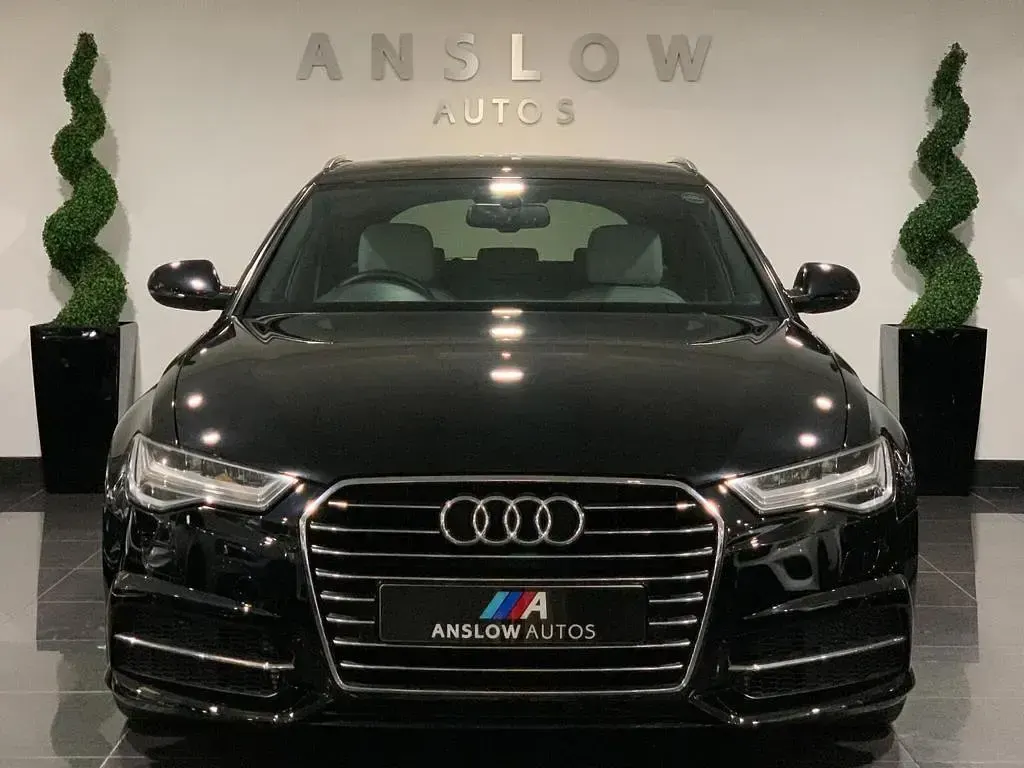 Used Audi A6 S-Line 190 HP (139 kW) 2015 Black Estate