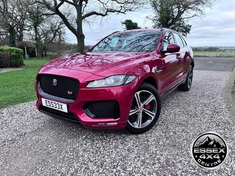 Red Used 2017 Jaguar F-Pace S SUV | £18,499 (Good price) - Image 1/4