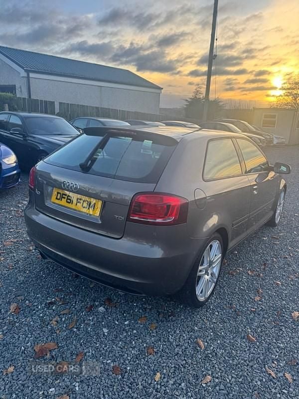 Used Audi A3 S-Line 140 HP (102 kW) 2012 Brown Hatchback