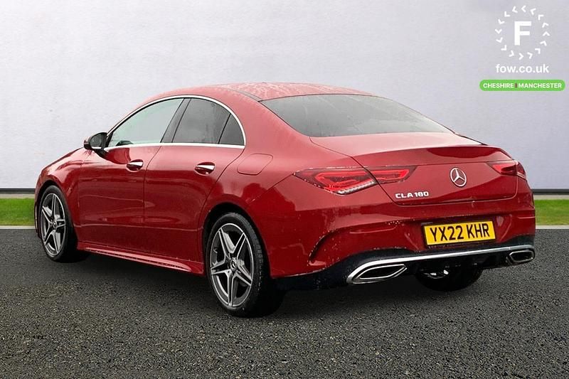 Used Mercedes CLA180 Active 136 HP (100 kW) 2022 Red Sedan
