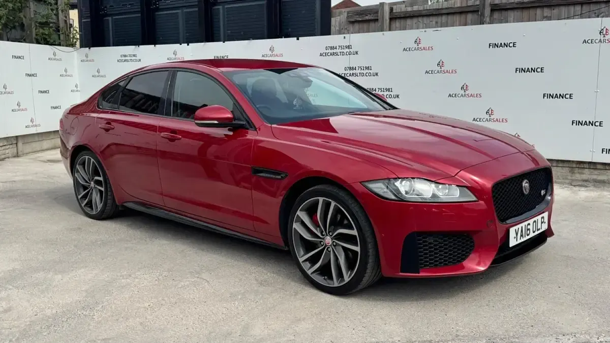 Usado Jaguar XF Supercharged 2016 Vermelho Sedan