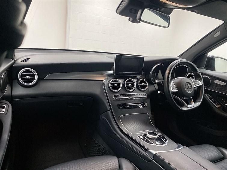 Used Mercedes GLC250 AMG line 2018 Red Estate